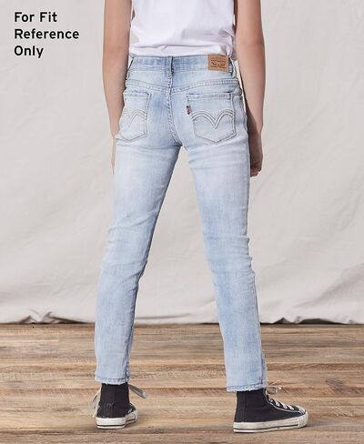 بنطال جينز Levi's 711 ذو قصة ضيقة للفتيات in Kuwait