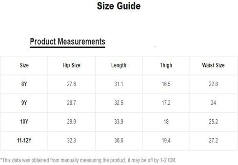 Floerns Girls Casual Denim Pants High Waist Flare Leg Jeans with Pocket in Saudi Arabia