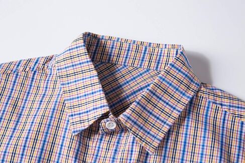 Tronjori Boys' Short Sleeve Button Down Woven Shirt in Kuwait
