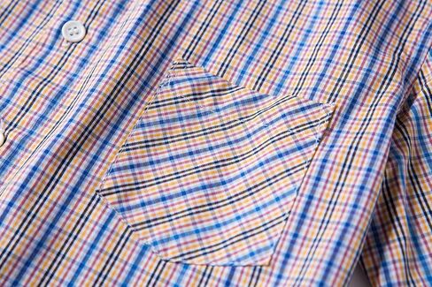 Tronjori Boys' Short Sleeve Button Down Woven Shirt in Kuwait