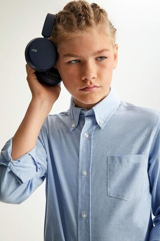 French Toast Boys' Long Sleeve Oxford Shirt (Standard & Husky) in Saudi Arabia