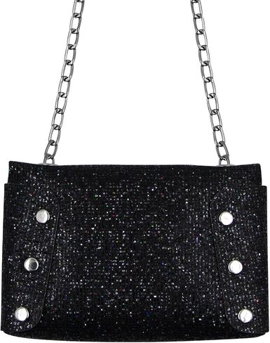 Women Glitter Sequins Crossbody Shoulder Bag Evening Bag Purse Handbag Wrist Bag in Saudi Arabia