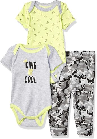 Quiltex boys King of Cool 3 Pc Turn Me Around Pant Set in Saudi Arabia