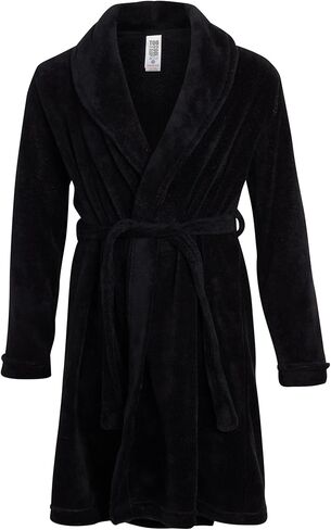Too Cool 2 Sleep Boys Bathrobe-Super Soft Plush Fleece Robe and Slippers (5-16) in Kuwait