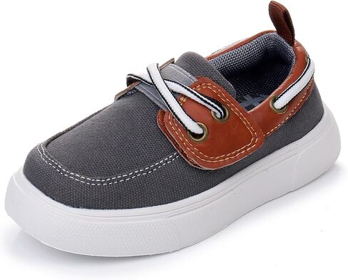 أحذية Blikcon للأطفال الصغار من الأولاد والبنات بخطاف وحلقة أحذية بدون كعب برباط (طفل صغير/طفل صغير) in Kuwait