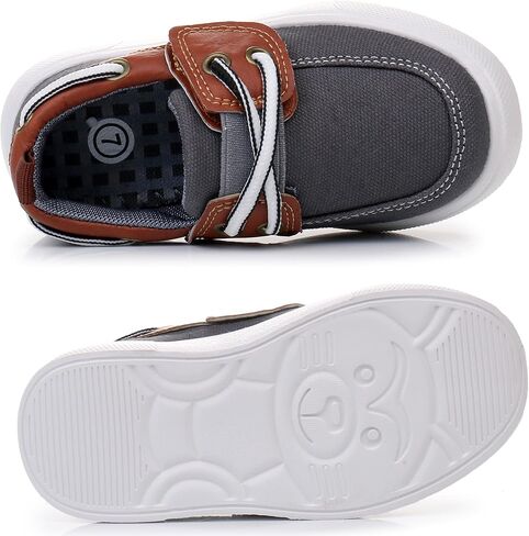 أحذية Blikcon للأطفال الصغار من الأولاد والبنات بخطاف وحلقة أحذية بدون كعب برباط (طفل صغير/طفل صغير) in Kuwait