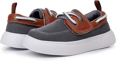 أحذية Blikcon للأطفال الصغار من الأولاد والبنات بخطاف وحلقة أحذية بدون كعب برباط (طفل صغير/طفل صغير) in Kuwait