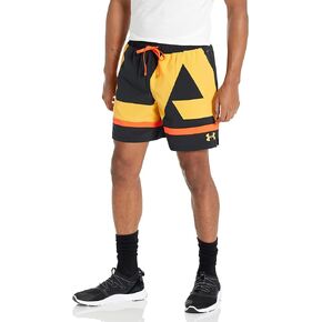 شورت كرة السلة Baseline منسوج للرجال من Under Armour مقاس 7 بوصات in Saudi Arabia