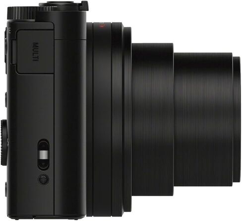 كاميرا سوني سوني الرقمية DSC-WX500 تقريب بصري 30 مرة 18.2 مليون بكسل أسود سايبر شوت DSC-WX500 BC in Kuwait