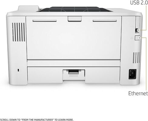 HP Laserjet Pro M402dn Monochrome Printer, Amazon Dash Replenishment Ready (C5F94A) (Renewed) in Kuwait