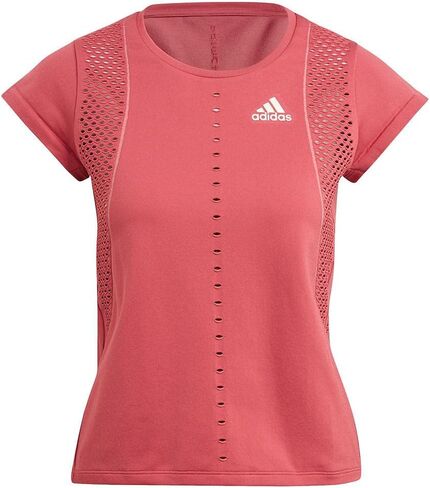 adidas Primeblue Primeknit Pink Womens Tennis Shirt Wild Pink M in Saudi Arabia