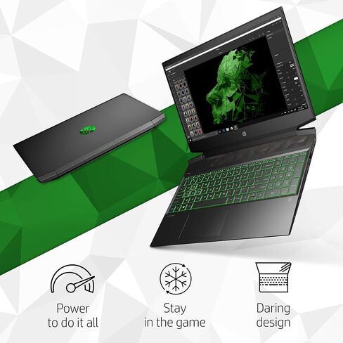 HP Pavilion Gaming 15 Laptop, NVIDIA GeForce GTX 1650, AMD Ryzen 5 4600H, 8GB DDR4 RAM, 512 GB PCIe NVMe SSD, 15.6" Full HD, Windows 10 Home, Backlit Keyboard (15-ec1010nr, 2020 Model) in Saudi Arabia