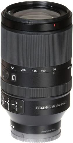 Sony FE 70-300mm f/4.5-5.6 G OSS Lens (SEL70300G) + Filter Kit + Lens Cap Keeper + Cleaning Kit + More (Renewed) in Saudi Arabia