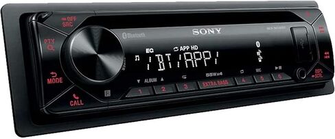 Sony MEX-N4200BT Single-Din in-Dash Built-in Bluetooth CD / MP3, AM/FM Front USB, Auxiliary, Pandora, Spotify, iHeartRadio, iPod / iPhone and Android Controls Car Stereo Receiver in Kuwait