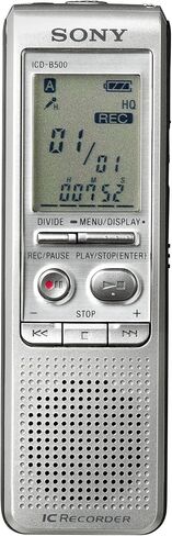 Sony ICD-B500 Digital Voice Recorder with 256 MB Built-in Flash Memory in Kuwait