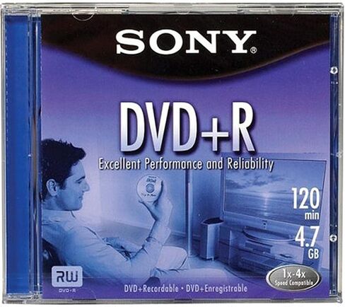Sony DVD+R 4.7GB-SS DVD in Saudi Arabia