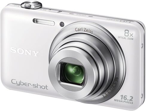 Sony DSC-WX80/W 16 MP Digital Camera with 2.7-Inch LCD (White) in Saudi Arabia
