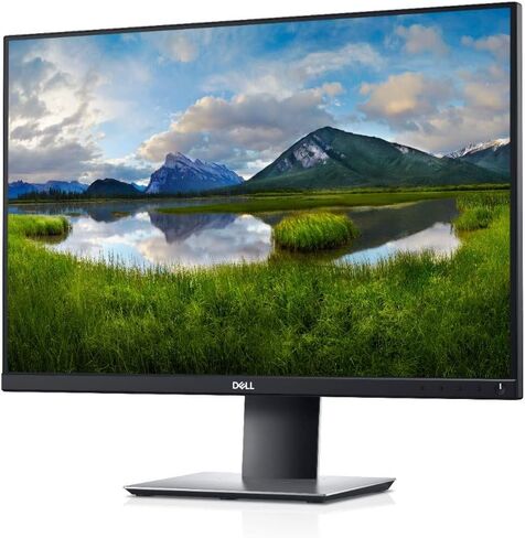 Dell P2421 24 Inch 1200p 16: 10 WUXGA FHD, شاشة IPS رفيعة الأطراف، HDMI ، DisplayPort، معتمدة من VESA، أسود، أحدث إصدار in Kuwait