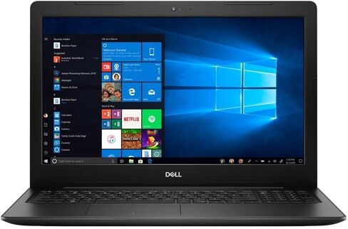 2022 Newest Dell Inspiron 15 3000 Laptop, 15.6" Full HD 1080P Display, 10th Gen Intel Core i7-1065G7 Quad-Core Processor, 16GB RAM, 512GB SSD, Webcam, HDMI, Wi-Fi, Windows 10, Black in Saudi Arabia