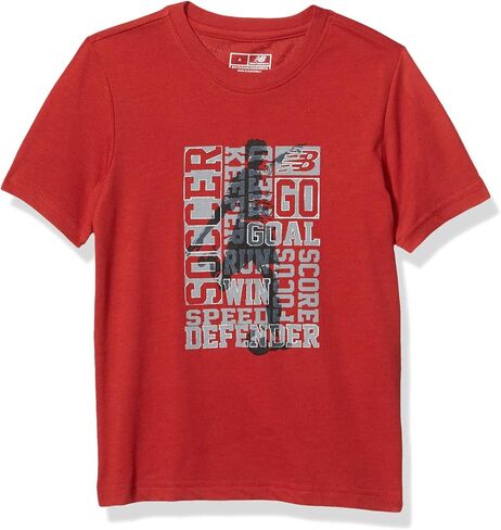 تي شيرت New Balance Boys بأكمام قصيرة جرافيك in Kuwait