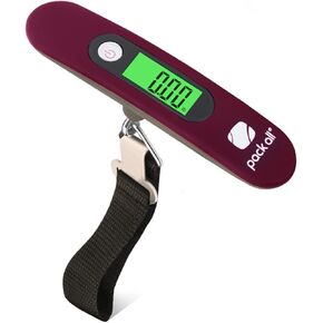 pack all 110 Lbs Luggage Scale, Digital Handheld Luggage Scale, Baggage Scale, Travel Weight Scale for Luggage with Backlit LCD Display, Battery Included, Blue in Kuwait