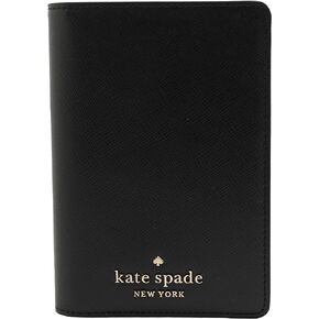 Kate Spade Staci Leather Passport Holder أسود in Kuwait