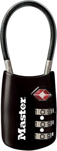 Master Lock TSA Set Your Own Combination Luggage Lock, TSA Approved Lock for Backpacks, Bags and Luggage, Colors May Vary in Saudi Arabia