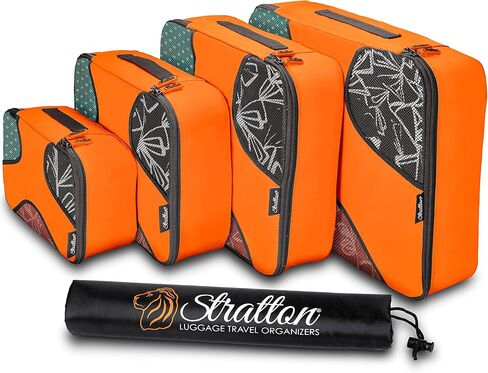 Stratton 5 Set Packing Cubes, Travel Luggage Organizers with Laundry Bag in Saudi Arabia