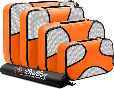 Stratton 5 Set Packing Cubes, Travel Luggage Organizers with Laundry Bag in Saudi Arabia