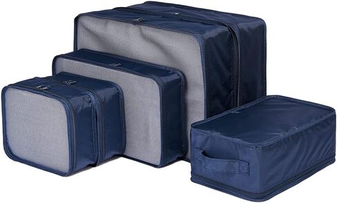 JJ POWER Travel Packing Cubes, Luggage Organizers with Shoe Bag in Kuwait