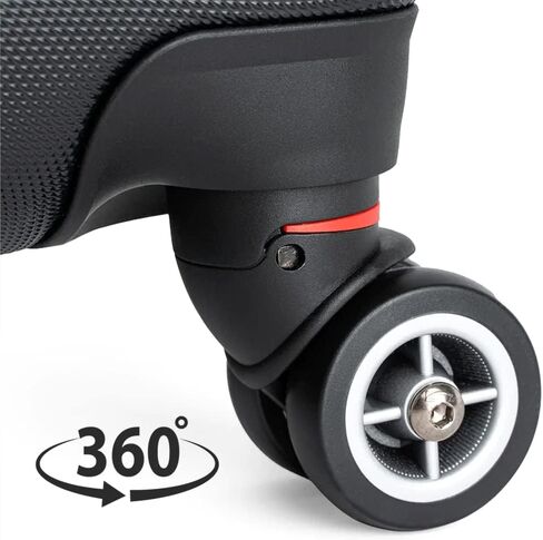 Watris Veiyi 2PCS Left and Right Suitcase Wheels Replacement, Luggage Wheels Replacement, Luggage Wheel Spare Part for Luggage Suitcase Trolley (4.1 x 1.7in) in Saudi Arabia