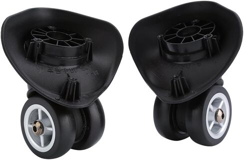 Watris Veiyi 2PCS Left and Right Suitcase Wheels Replacement, Luggage Wheels Replacement, Luggage Wheel Spare Part for Luggage Suitcase Trolley (4.1 x 1.7in) in Saudi Arabia