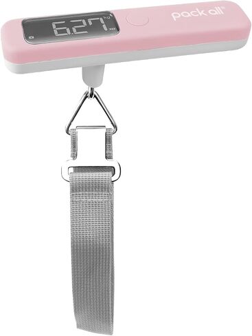 pack all 110 Lbs Luggage Scale, Digital Handheld Luggage Scale, Travel Weight Scale for Luggage with Backlit LCD Display, Battery Included in Saudi Arabia