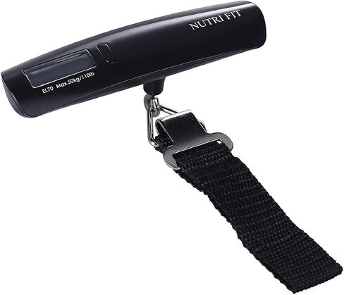 NUTRI FIT Luggage Scale Portable Handheld Baggage Scale Suitcase Scale for Travel P05 in Kuwait