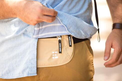 Money Belt for Secure Travel - Concealed Travel Pouch w/RFID Blocking - Secure Important Documents and Money - Durable, Water-Resistant Rip-Stop Nylon w/RFID Sleeves Set in Kuwait