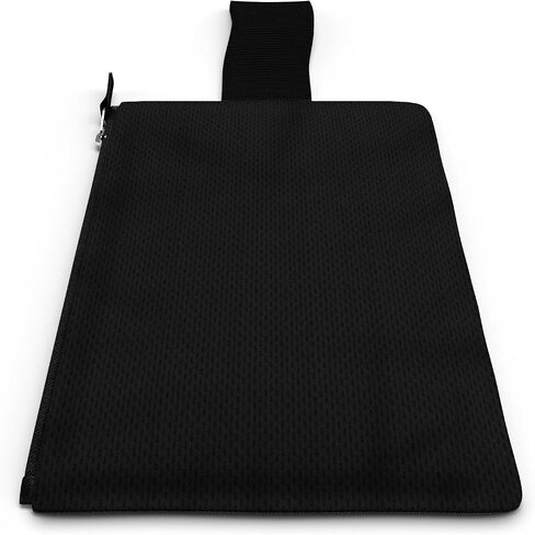 Shacke Hidden Travel Belt Wallet w/RFID Blocker (Black with Black Strap) in Kuwait