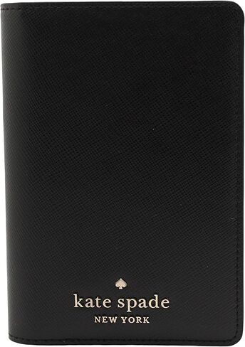 Kate Spade Staci Leather Passport Holder أسود in Kuwait