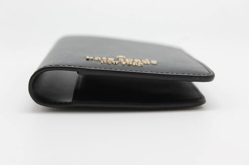 Kate Spade Staci Leather Passport Holder أسود in Kuwait