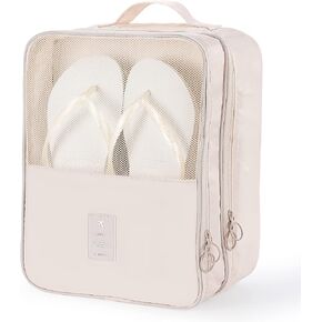 Shoe Bags for Travel, Holds 3 Pair of Shoes Travel Bag for Packing, Travel Essentials for Flying Carry on Luggage Travel Accessories