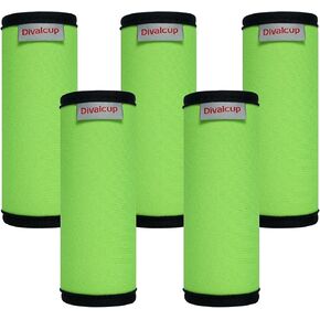 5 Packs Neoprene Luggage Handle Wraps Protection Cover Soft Trolley Case Grip Cover (Black) in Saudi Arabia