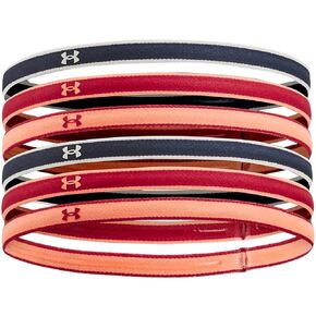 Under Armour Women's Mini Athletic Headbands, 6-Pack