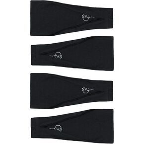 Maven Thread Women's No-Slip Sweat-Wicking Headband for Exercise and Yoga, 4-Pack