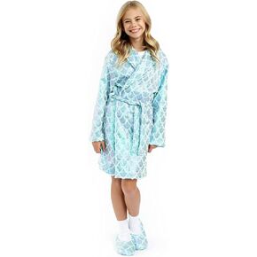 Sleep On It Girls Pajamas Robes |Fleece Bathrobes for Girls Soft Plush Sleep Robe for Kids in Saudi Arabia