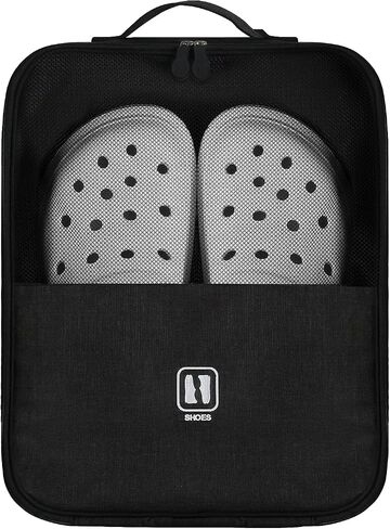 Shoe Bags for Travel,Shoe Bag Holds 3 Pair of Shoes,Shoe Storage Pouch for Travel and Daily Use,Shoe Organizer Travel Essentials for Packing in Suitcase,Waterproof in Saudi Arabia