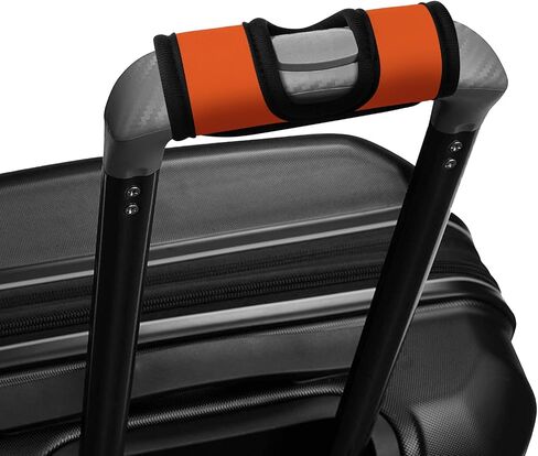 5 Pcs Neoprene Luggage Handle Wrap Handle Grip Luggage Tags Identifier Hollow Design for Push-Button, Bright Luggage Markers for Airport Travel Luggage Suitcase Trolley Case in Kuwait