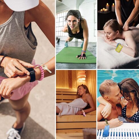 6PCS Stretchable Wristband Wristlet Keychain Wrist Key Chain Wristlet,Spring Flexible Spiral Wrist Coil ​Wrist Band Bracelet Key Holder Spring O Ring for Sauna Gym Pool ID Badge and Outdoor Sports in Saudi Arabia