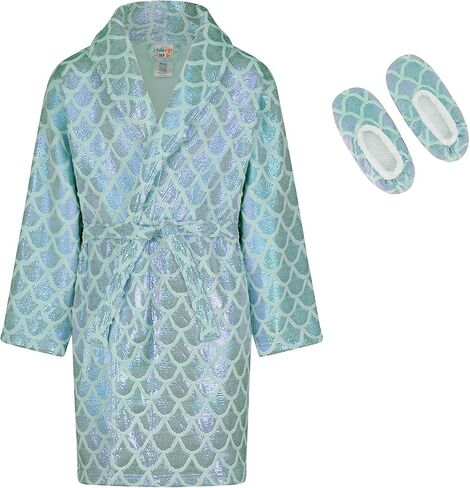 Sleep On It Girls Pajamas Robes |Fleece Bathrobes for Girls Soft Plush Sleep Robe for Kids in Kuwait