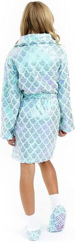 Sleep On It Girls Pajamas Robes |Fleece Bathrobes for Girls Soft Plush Sleep Robe for Kids in Kuwait