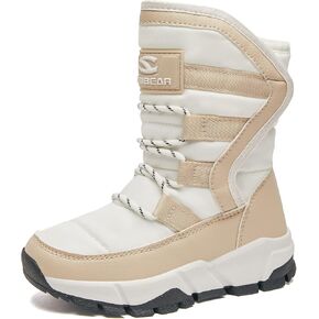 GUBARUN Boys Snow Boots Winter Waterproof Slip Resistant Cold Weather Shoes (Toddler/Little Kid/Big Kid)