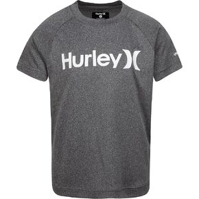 قميص سباحة للأولاد من Hurley بعامل حماية من الأشعة فوق البنفسجية 50+ Rash Guard in Kuwait